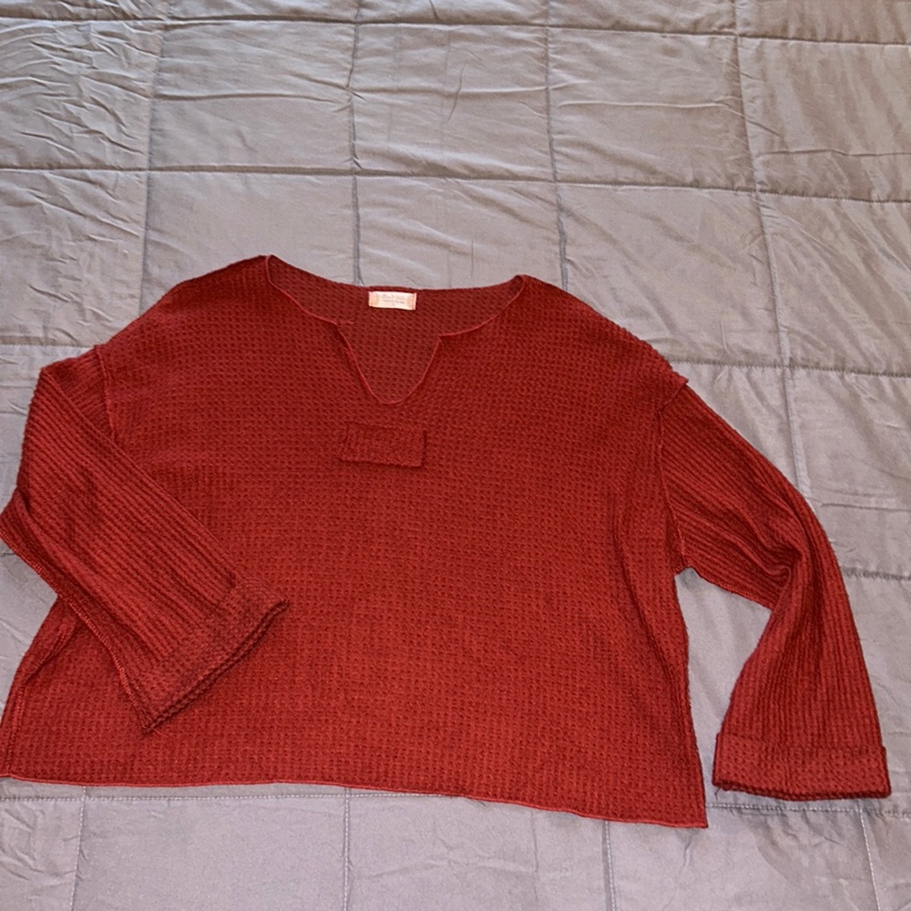 Maroon Altard State top. Size small